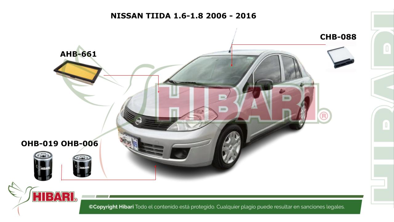 Lee más sobre el artículo NISSAN TIIDA 1.6-1.8 2006 – 2016 (2)